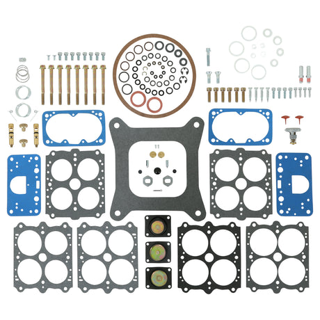 Quick Fuel Super Non-Stick Rebuild Kit; 4150 D.P. (390-850 CFM) - 3-302QFT