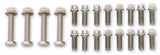 Scott Drake Shorty Header 1-1/2" Silver Ceramic Coated - C6TZ-9430-CC-SH