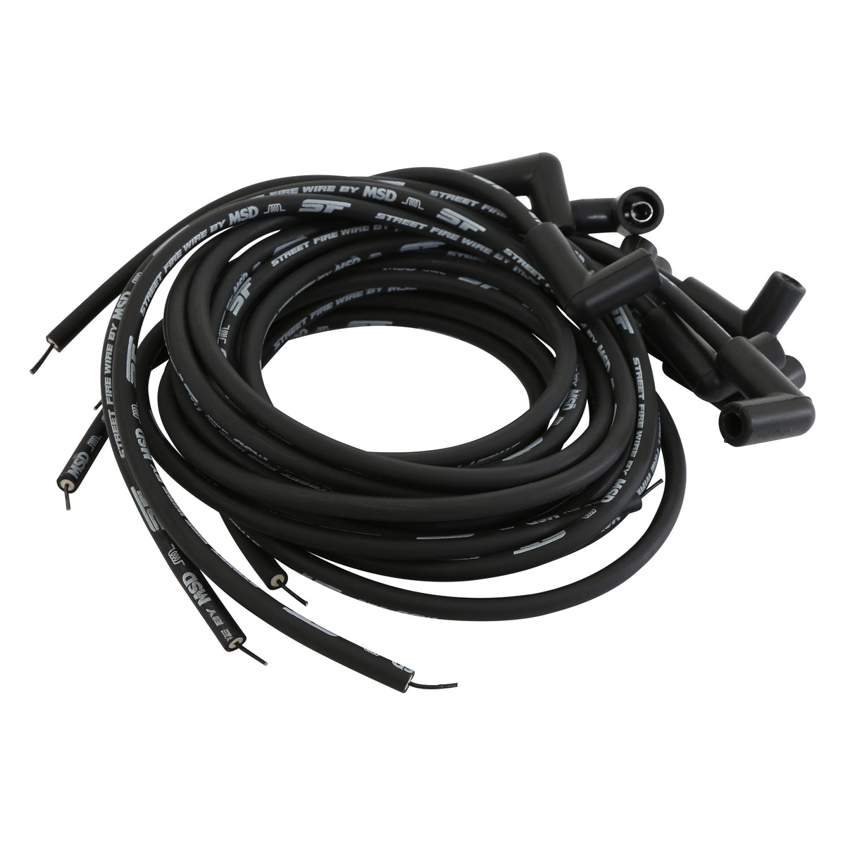 MSD Street-Fire Wire Set 8 Cyl 90°, Sock/ HEI, Univ - 5553