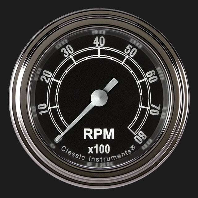 Classic Instruments Traditional 2 1/8" Tachometer - TR183SLF