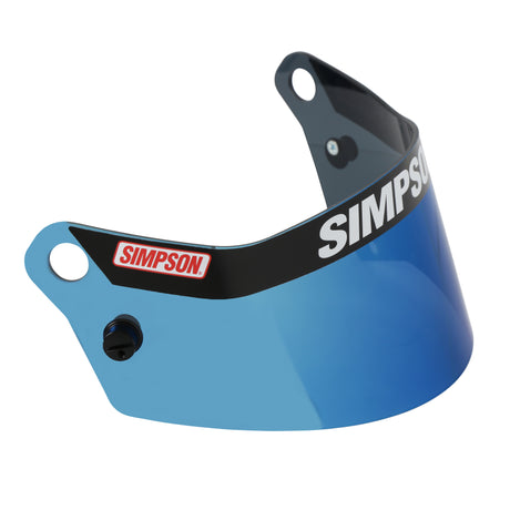 Simpson SD1 Helmet Replacement Shield Antifog/Scratch - Iridium - 89503