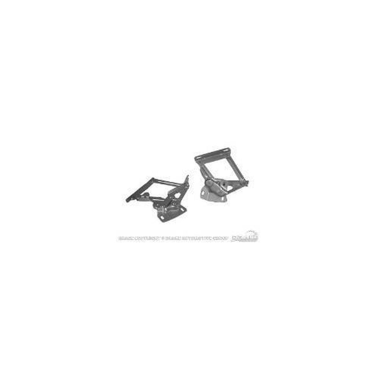 Scott Drake 64-66 Hood Hinges (Left) - C3OZ-16797-AR