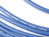 ACCEL Spark Plug Wire Set - Super Stock Copper Core 8mm - 90 Deg. Boots - Blue - 4039B