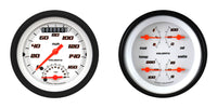 Classic Instruments Velocity White Two Gauge Set - VS32WBLF