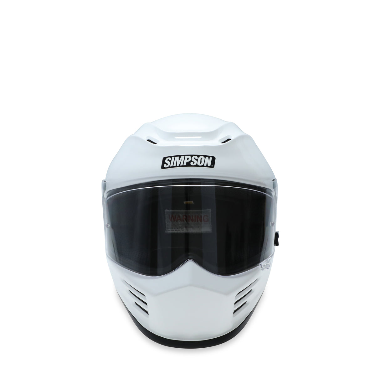 Simpson Motorcycle Speed Bandit Helmet - White MD - SPBM1