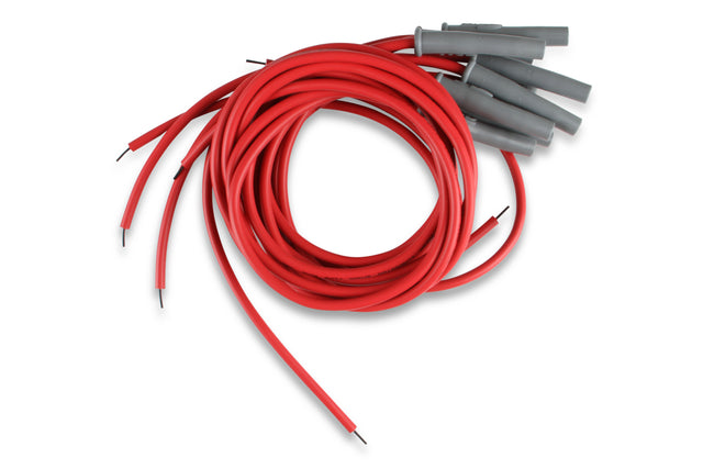 MSD Super Conductor Spark Plug Wire Set, 8 Cyl Multi-Angle Plug, Socket/HEI - 31199