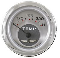 Classic Instruments All American 2-1/8" Water Temperature Gauge - AW26SRC