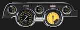 Classic Instruments AutoCross Yellow 1967-68 Mustang - MU67DAXY