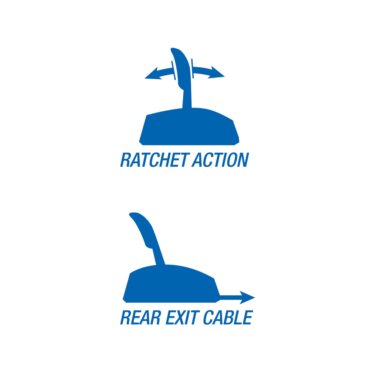 B&M Automatic Ratchet Shifter - Hammer Console - 81001