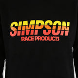 Simpson Racing Stripes Hoodie XXL - 45019XX