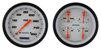 Classic Instruments Velocity White Two Gauge Set - VS52WBLF