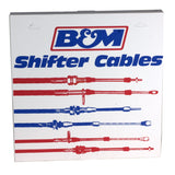 B&M Performance Shifter Cable - 4-Foot Length - Red - 80604