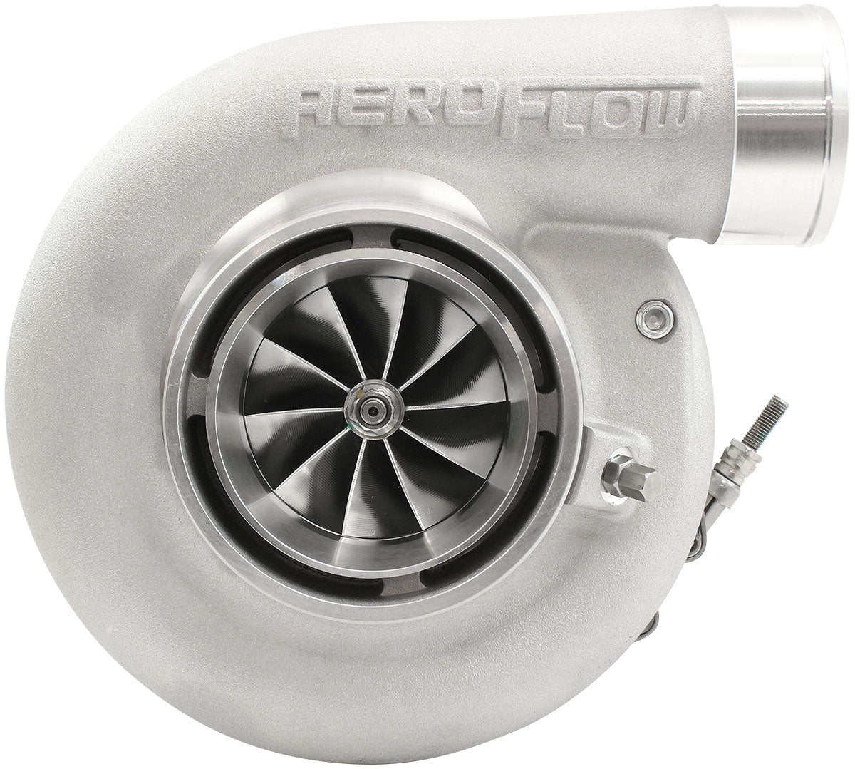 Aeroflow BOOSTED 7170 Conversion V-Band 0.85 Turbocharger 1150HP, Natural Cast Finish - AF8005-4029 AF8005-4029