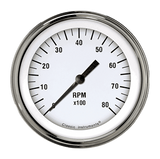 Classic Instruments WHITE HOT 3IN TACH 8000 RPM - WH80BLF