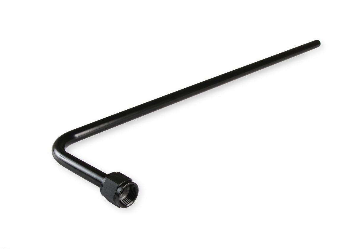 NOS 90 Degree Nitrous Bottle Blowdown Tube - Black - 16161NOS
