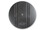 Holley 120-173 Vintage Series GM Licensed Air Cleaner - Satin Black Machined