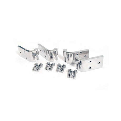 Scott Drake Bronco Removable Door Hinges, Stainless Steel - C6TZ-9722800-DR