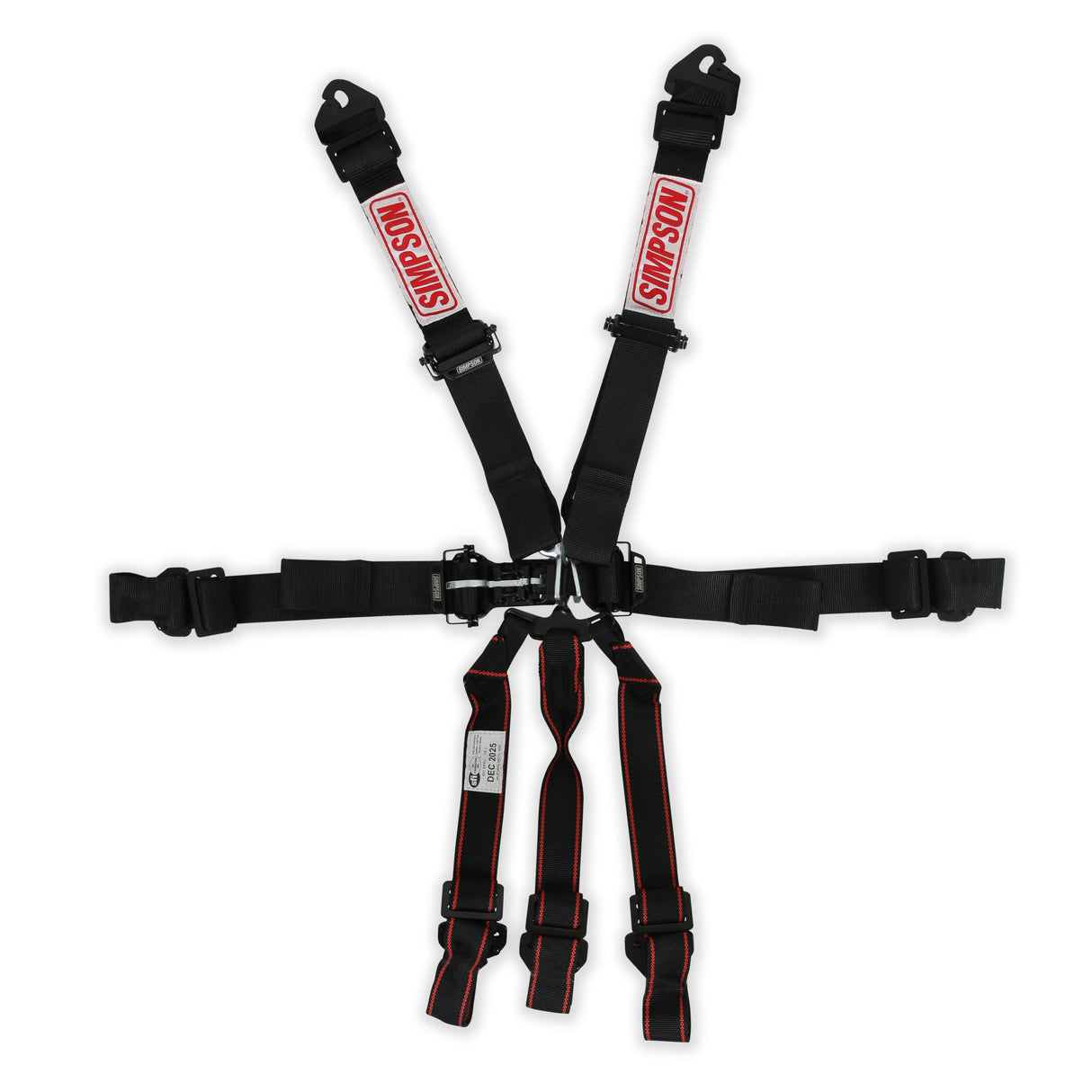 Simpson Latch & Link Harness 2" Double Pull down SFI 16.1 - 12LD7WC