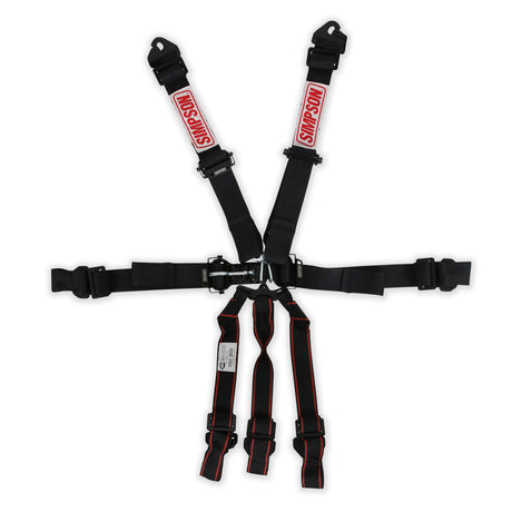 Simpson Latch & Link Harness 2" Double Pull down SFI 16.1 - 12LD7WC