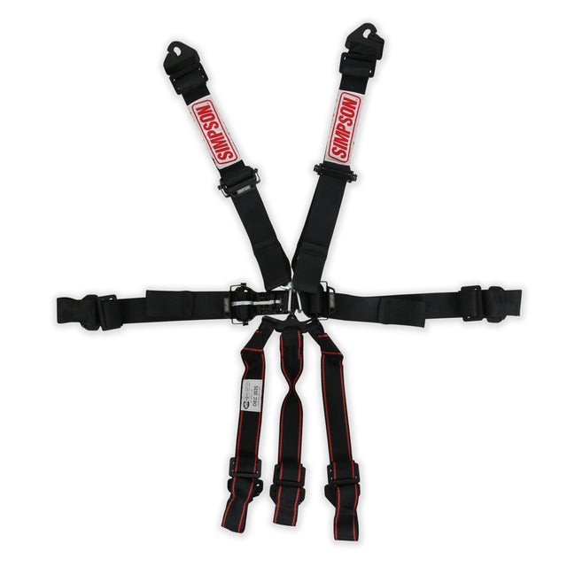 Simpson Latch & Link Harness 2" Double Pull down SFI 16.1 - 12LD7WC