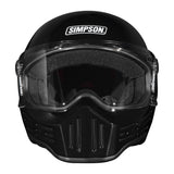 Simpson Motorcycle M30 Bandit Helmet - Gloss Black - Extra Large - M302XL