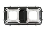Holley 300-207BK Hi-Ram Intake Plenum Top Only, 2 x 4150- Semi-Gloss Black Finish