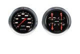 Classic Instruments Velocity Series Black 1954-55 Chevy Truck Package - CT54VSB52