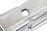 Mr Gasket Chrome Tall-Style Valve Covers without Baffle - 9801