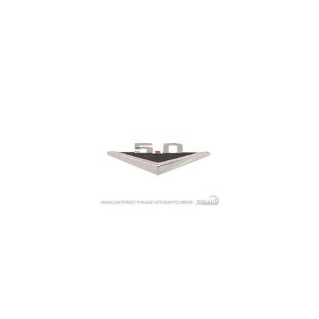 Scott Drake Fender Emblem, 5.0 - C3OZ-16228-5-0