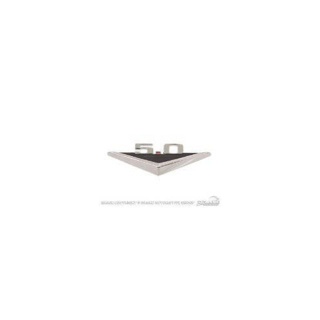 Scott Drake Fender Emblem, 5.0 - C3OZ-16228-5-0