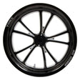 RC Comp Torx 15" x 3.5" Front Wheel, Black with Eclipse Finish - RCCS53504-01E RCCS53504-01E