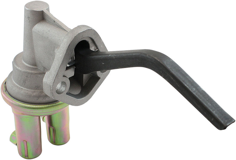 Aeroflow Small Block Ford Windsor 351 Mechanical Fuel Pump Zinc Plate Silver Finish (AF49-1306)