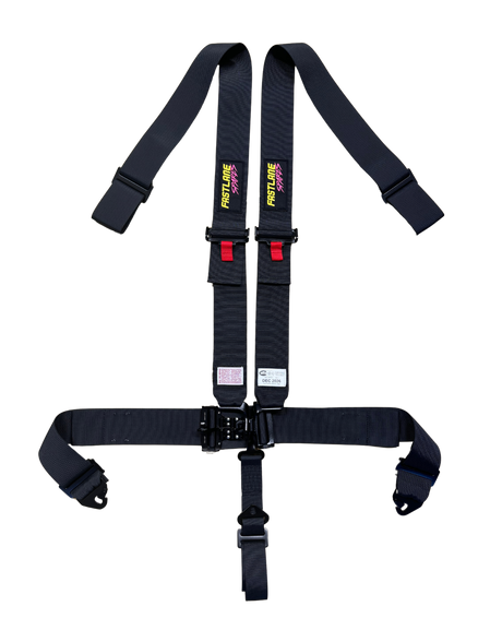 Fast Lane Lever Latch Harness Belts 3" Shoulder, 3" Lap SFI