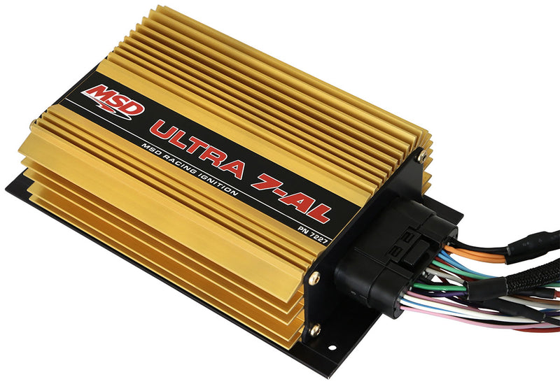 MSD Ultra 7AL CDI Ignition Control 3-Step Rev Limit, Multi Retard (MSD7227)