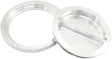 Aeroflow Flush Mount 6" Billet Aluminium Filler Raw Cap & Bung for Ice Box 6" Female Alloy weld-on Bung (AF464-96) AF464-96
