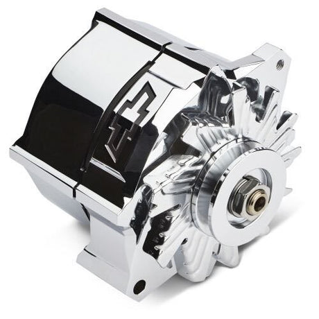Proform 100 amp 1-Wire GM Alternator, Chrome Finish Suit Small Block & Big Block Chev (PR141-154) PR141-154