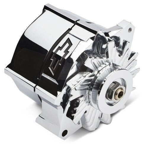 Proform 100 amp 1-Wire GM Alternator, Chrome Finish Suit Small Block & Big Block Chev (PR141-154) PR141-154