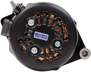 Mechman Billet S Series 170 Amp Racing Alternator, Black Finish V-Groove Pulley. Suit Ford 1965-85 (MMB7058170B)