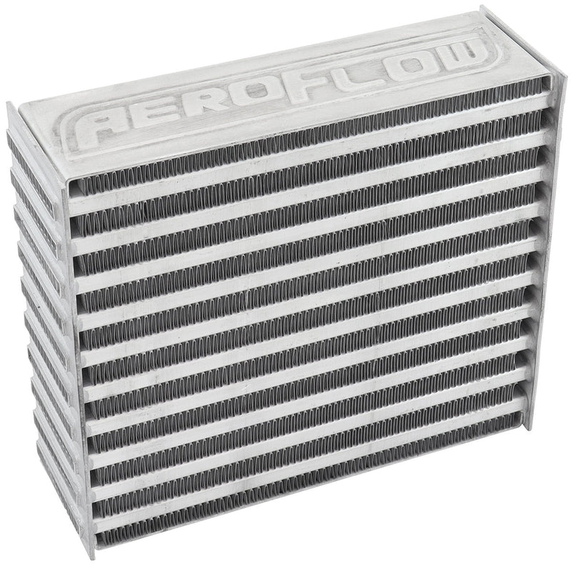 Aeroflow Race Series Intercooler 260 x 230 x 76mm CORE only Raw Aluminium, Universal Design (AF90-1105) AF90-1105