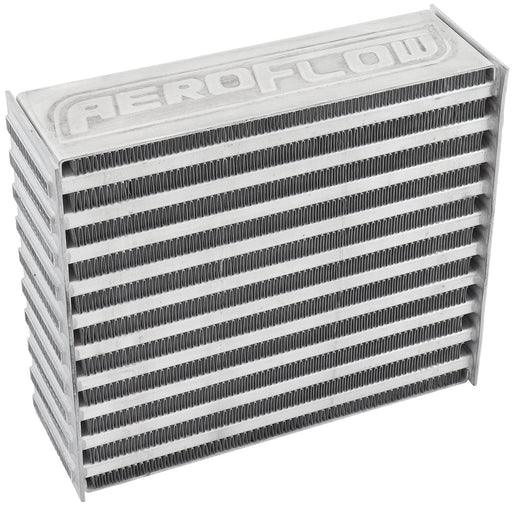 Aeroflow Race Series Intercooler 260 x 230 x 76mm CORE only Raw Aluminium, Universal Design (AF90-1105) AF90-1105