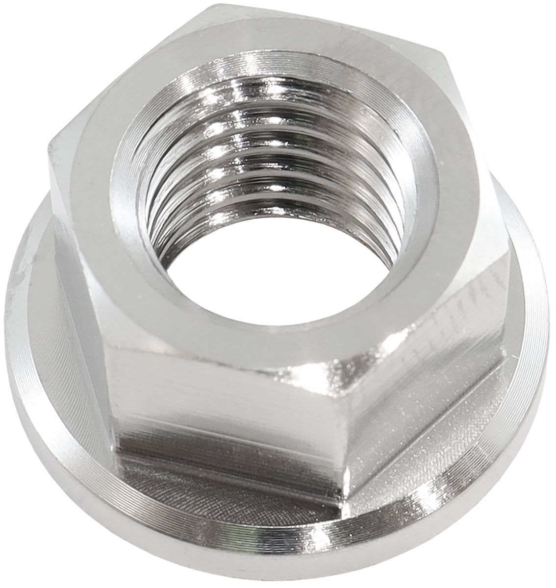 Aeroflow M10 x 1.50mm Titanium 6 Point Hex Nut - AF3504-0020 AF3504-0020