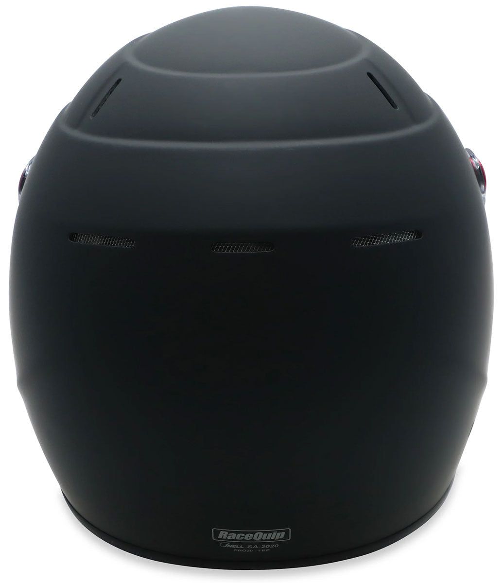 RaceQuip PRO25 Full Face Helmet, Flat Black, Large - RQ277995RQP