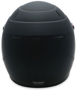 RaceQuip PRO25 Full Face Helmet, Flat Black, Large - RQ277995RQP