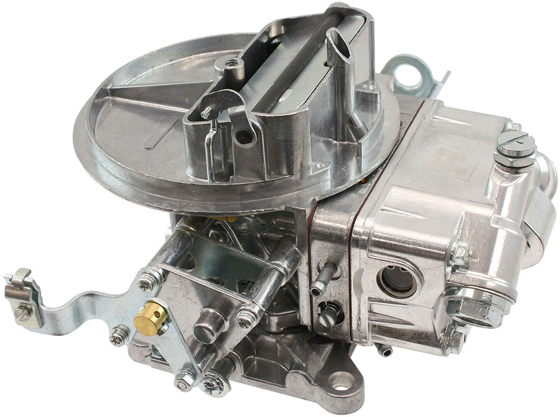 Aeroflow 500cfm 2-Barrel Street Carburettor Manual Choke, Silver Finish (AF5110-1500)