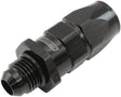 Aeroflow Male AN Swivel Straight Hose End -6AN to -6AN PTFE (Teflon®) Hose End - AF580-06-06DBLK AF580-06-06DBLK