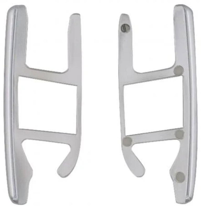 UPI Windshield Frame Corners, Chrome - UPB20110 UPB20110