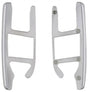 UPI Windshield Frame Corners, Chrome - UPB20110 UPB20110
