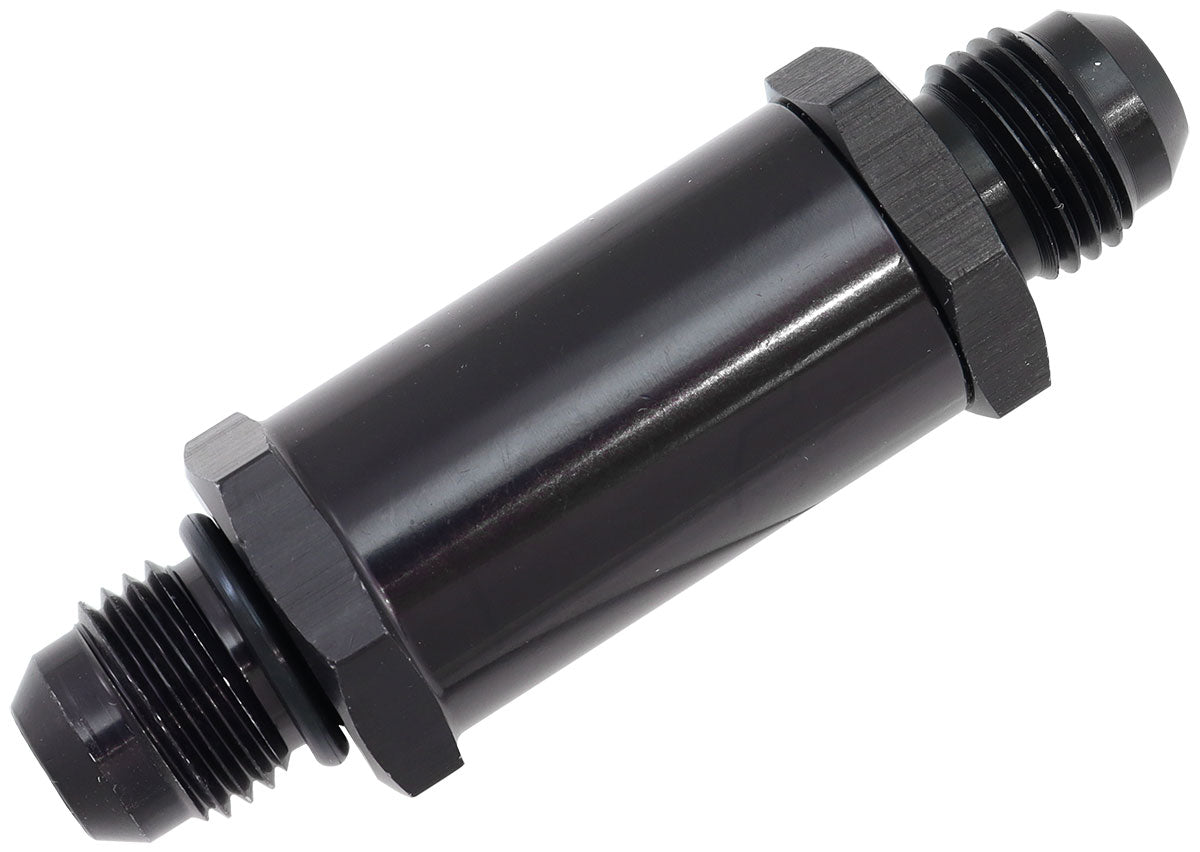 Enderle Aluminium -6AN Check Valve, Black - EN6001A-40 EN6001A-40