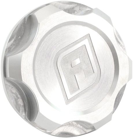 Aeroflow Toyota 1JZ/2JZ Billet Oil Cap Anodized Silver Finish (AF82-1010) AF82-1010