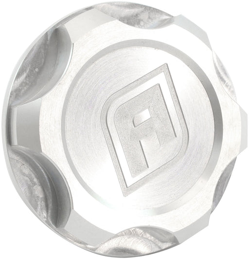 Aeroflow Toyota 1JZ/2JZ Billet Oil Cap Anodized Silver Finish (AF82-1010) AF82-1010